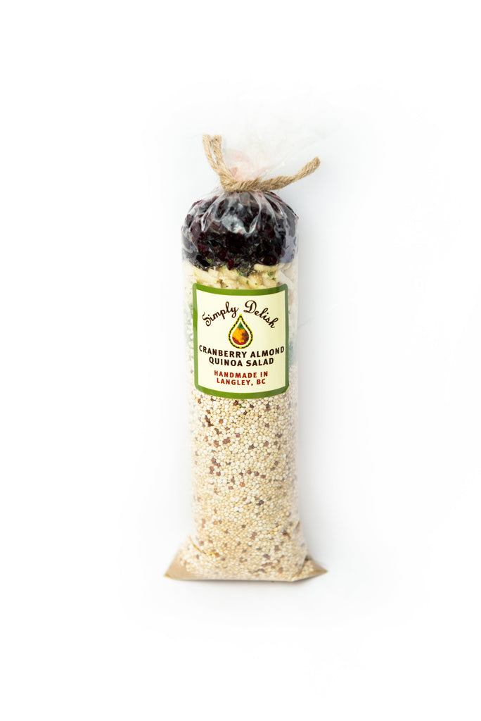 Mini Cranberry Almond Quinoa Salad (Salade de quinoa aux canneberges et aux amandes) 141g Vegan/Gluten Free