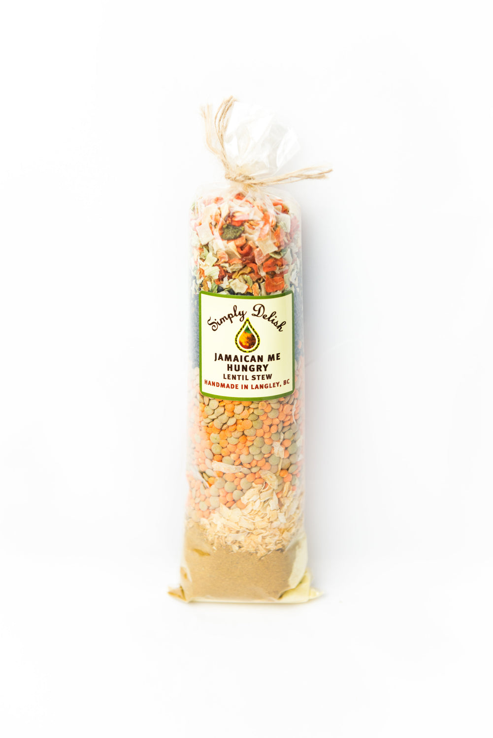 Jamaican Me Hungry Lentil Stew (Jamaïcain moi ragoût de lentilles affamées) 273g Gluten free/ VEGAN