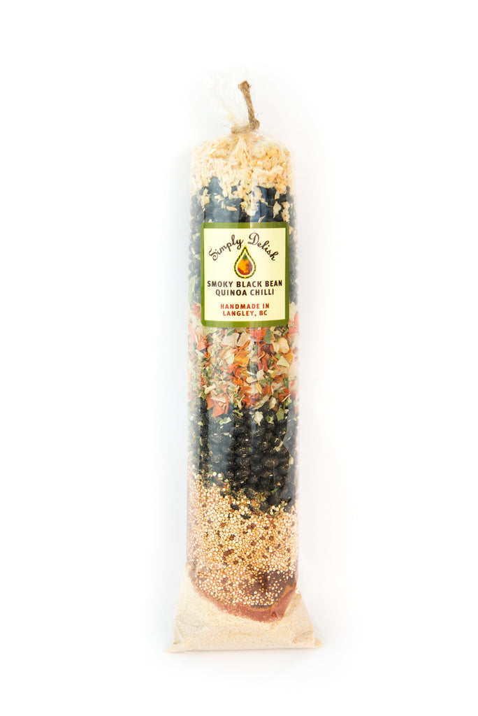 Smoky Black Bean Quinoa Chilli (Piment fumé au quinoa aux haricots noirs) 396g Vegan/Gluten Free