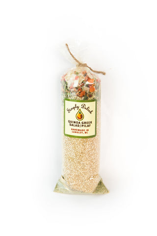 Mini Quinoa Greek Salad (Salade grecque de quinoa / Pilaf) 114g Gluten Free/Vegan
