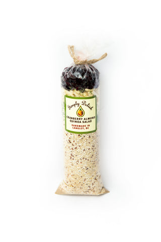 Mini Cranberry Almond Quinoa Salad (Salade de quinoa aux canneberges et aux amandes) 141g Vegan/Gluten Free