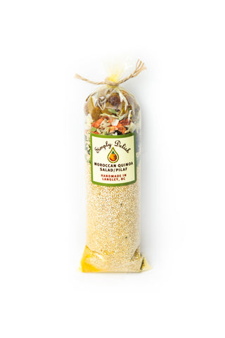 Mini Moroccan Quinoa Salad (Salade marocaine de quinoa / Pilaf) 148g Gluten Free/Vegan